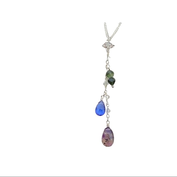 Hand Made Gemstone Cham Necklace - Picture 4 of 9